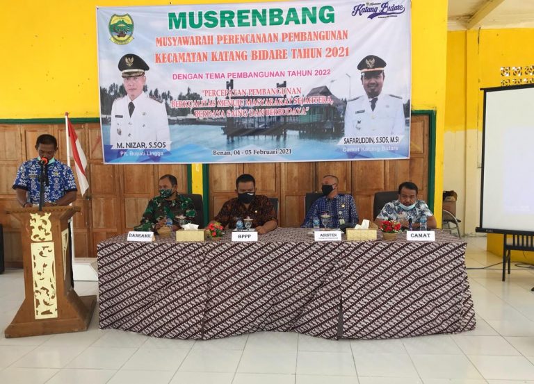 Musrenbang Camat Katang Bidare