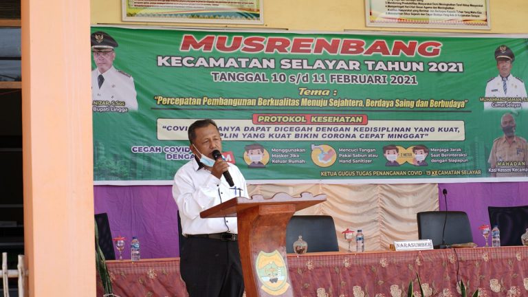 Musrenbang Kecamatan Selayar