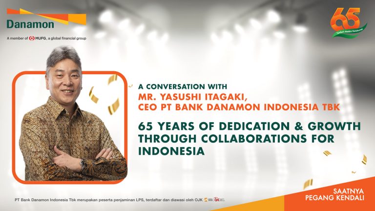 Banner Bapak Yasushi Itagaki 65 th Anniversary Danamon.jpg