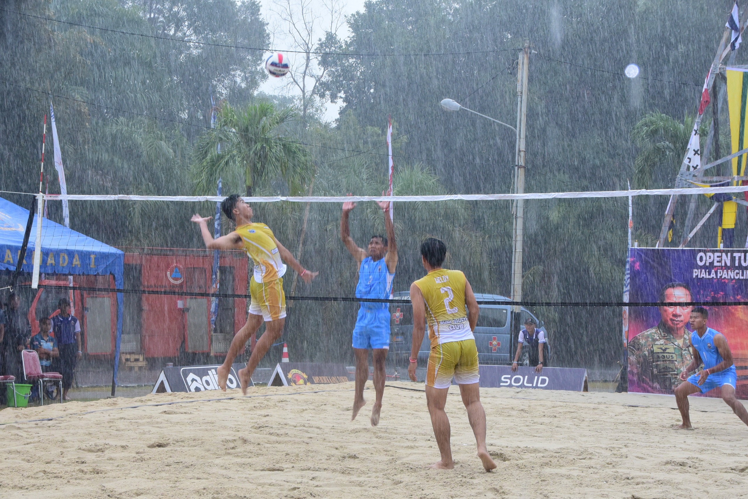 Meriahkan HUT ke-81 TNI, Koarmada I Gelar Open Tournament Voli Pantai Panglima TNI