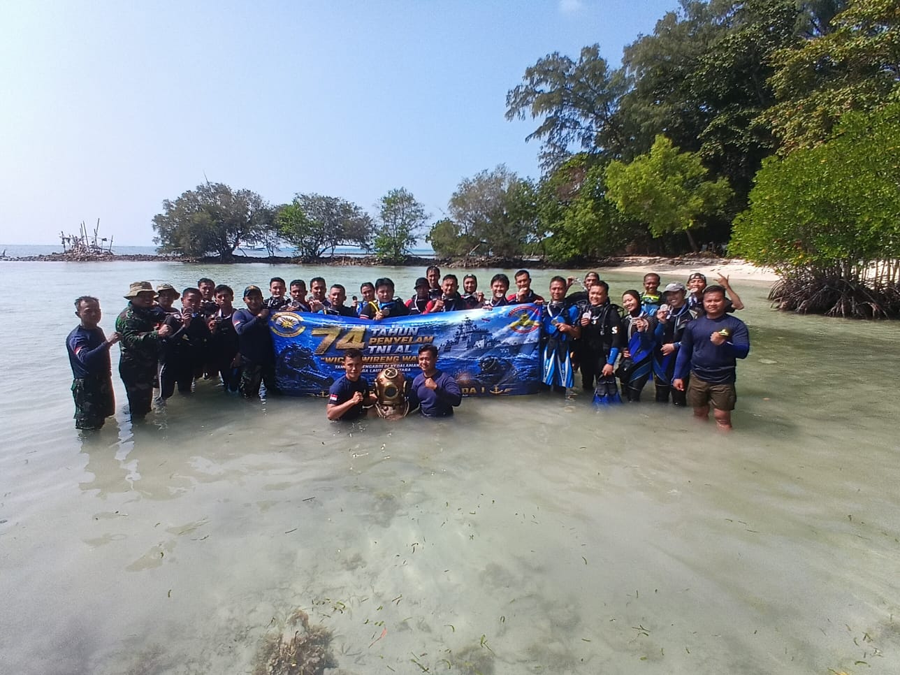 Acara Peringatan HUT ke-74 Penyelam TNI AL, Pererat Sinergi dan Edukasi Maritim