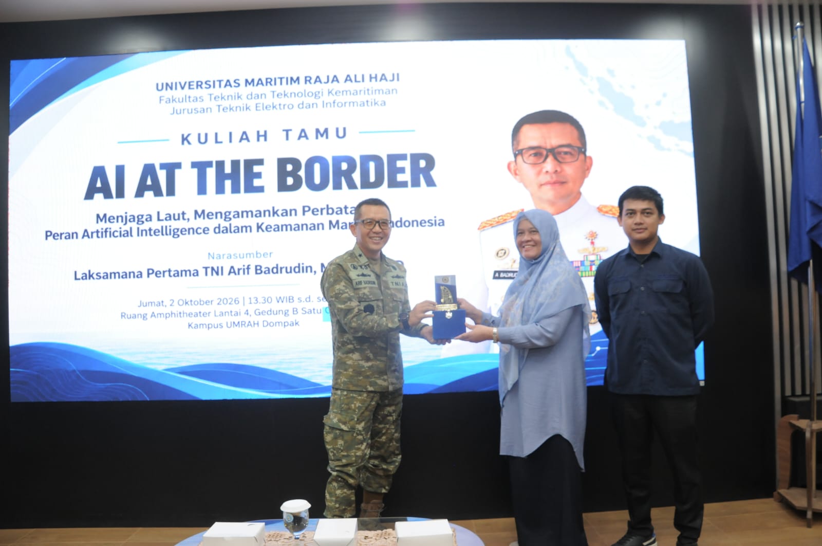 Kaskoarmada I Bahas Peran AI dalam Keamanan Maritim Indonesia di UMRAH