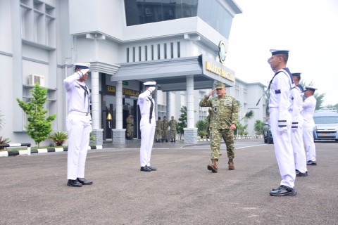 Safari Intelijen TNI AL, Pangkoarmada I Terima Kunjungan Asintel Kasal